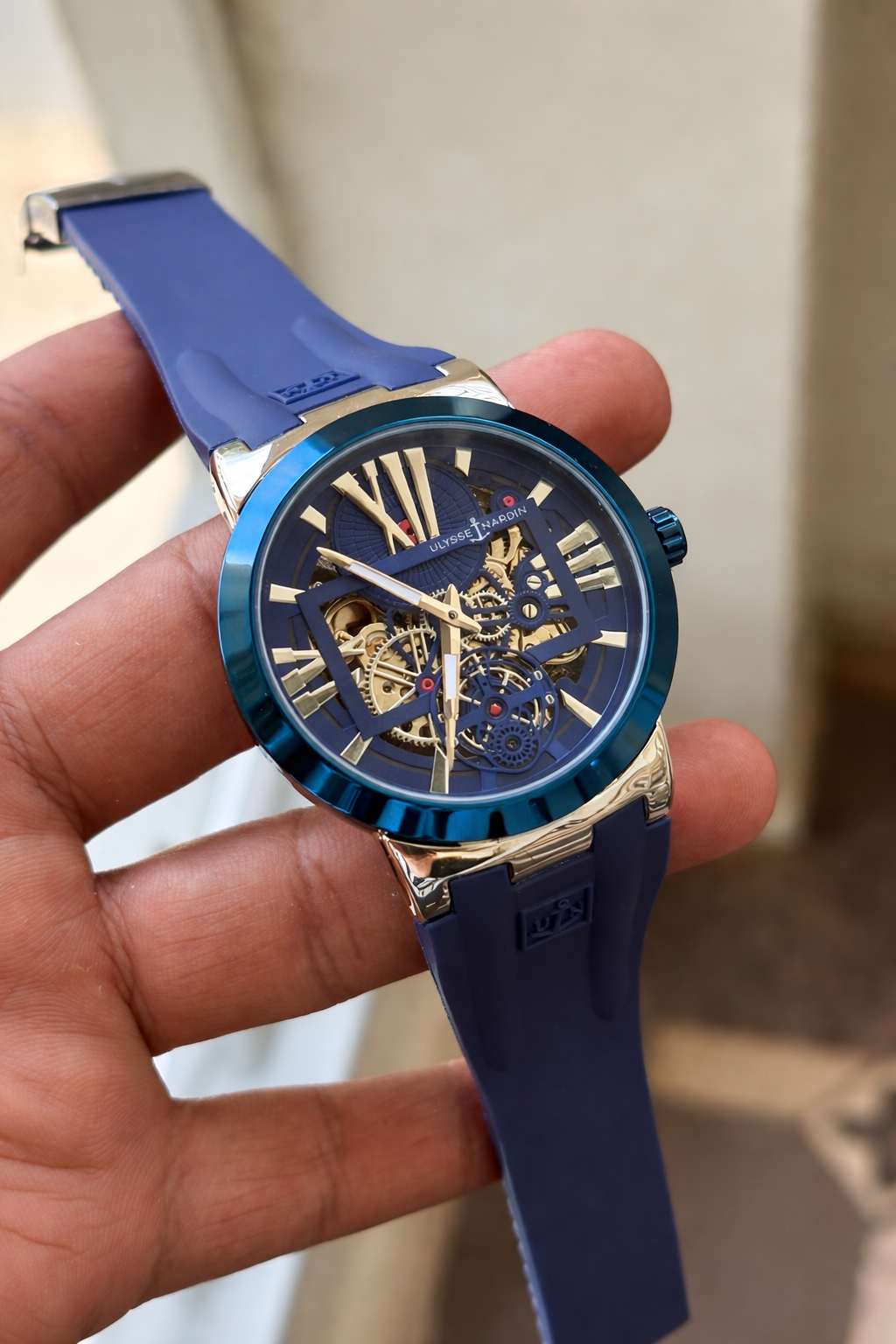 β Ulysse Nardin Skeleton Dial Watch