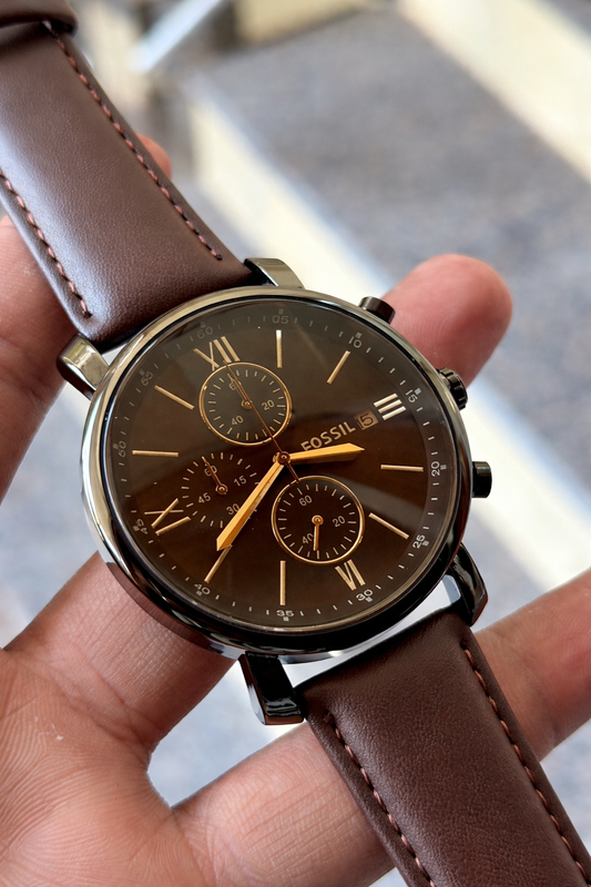 Fossil classic chronograph watch