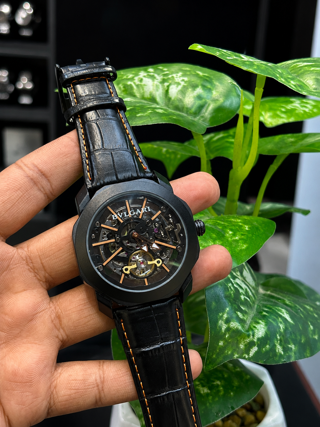 BVLGARI Octo-style Skeleton Tourbillon