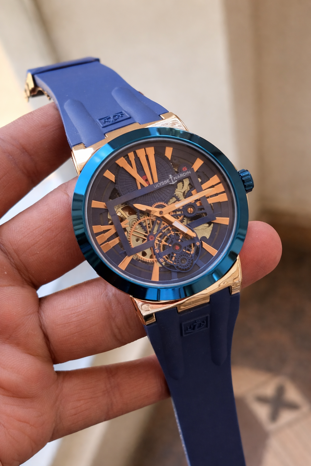 ⌚ Ulysse Nardin Skeleton Dial Watch