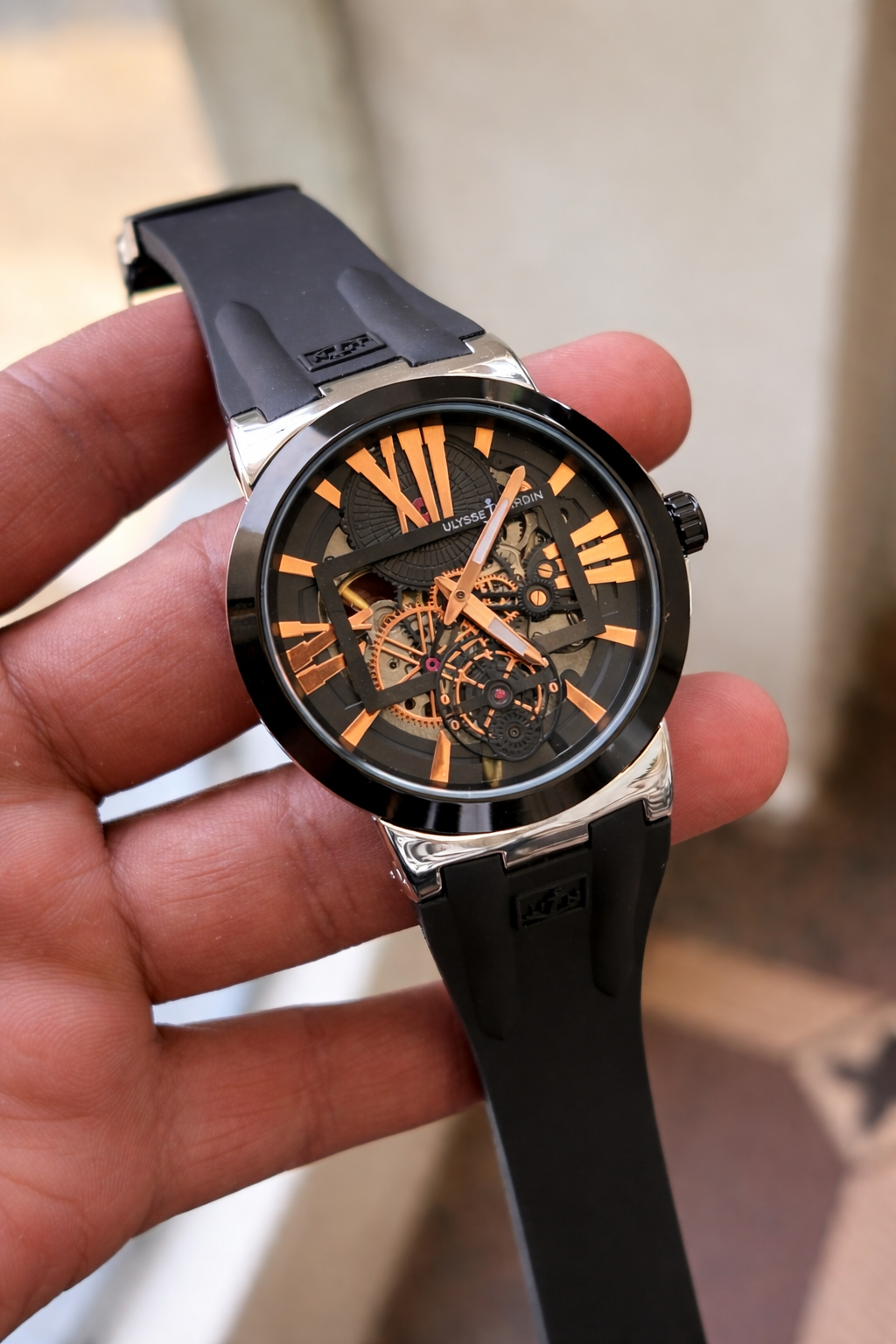 ⌚ Ulysse Nardin Skeleton Dial Watch