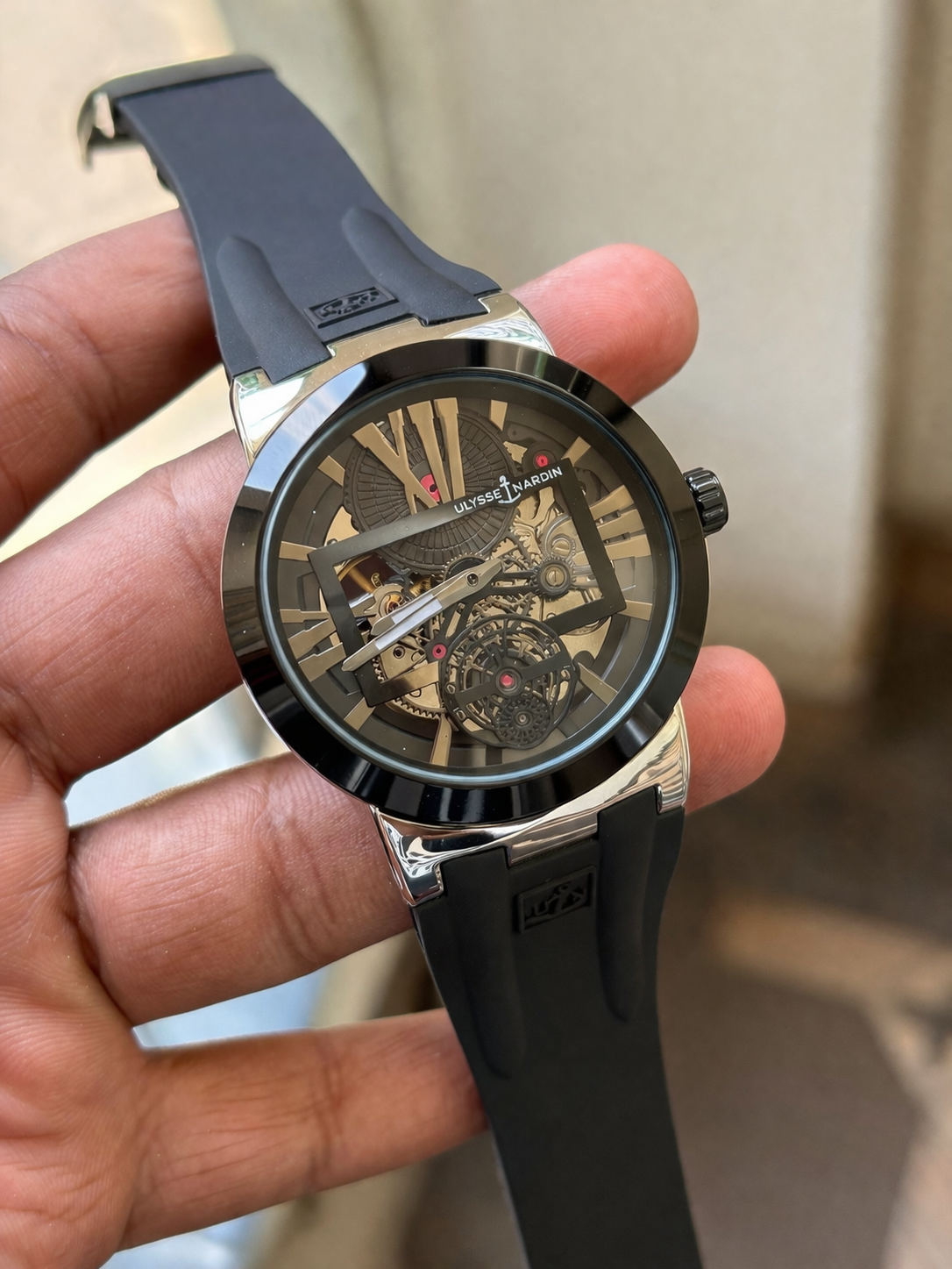 ⌚ Ulysse Nardin Skeleton Dial Watch