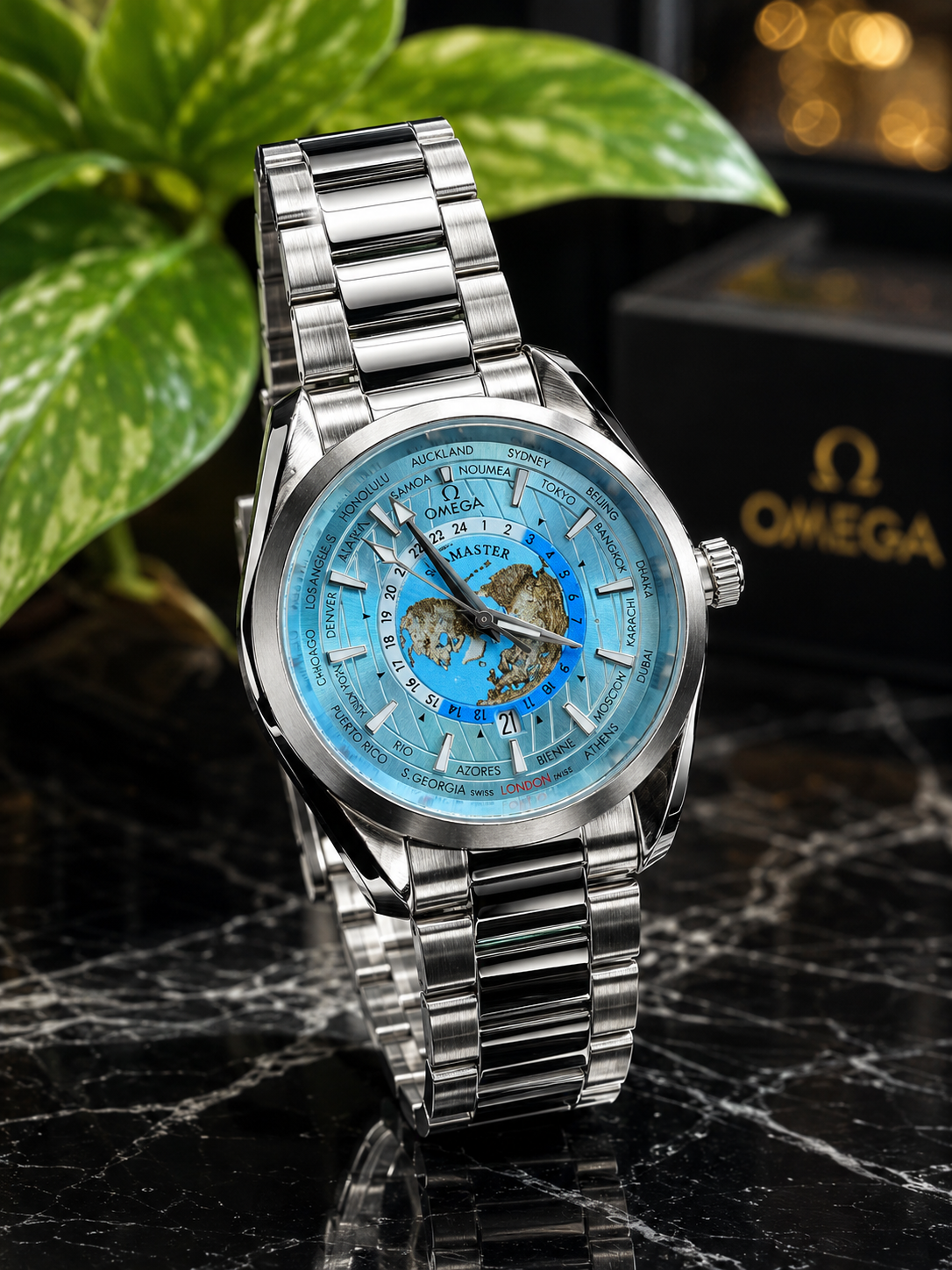Omega Seamaster Aqua Terra Worldtimer