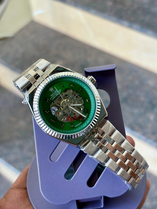 “Rolex Skeleton Dial Automatic”