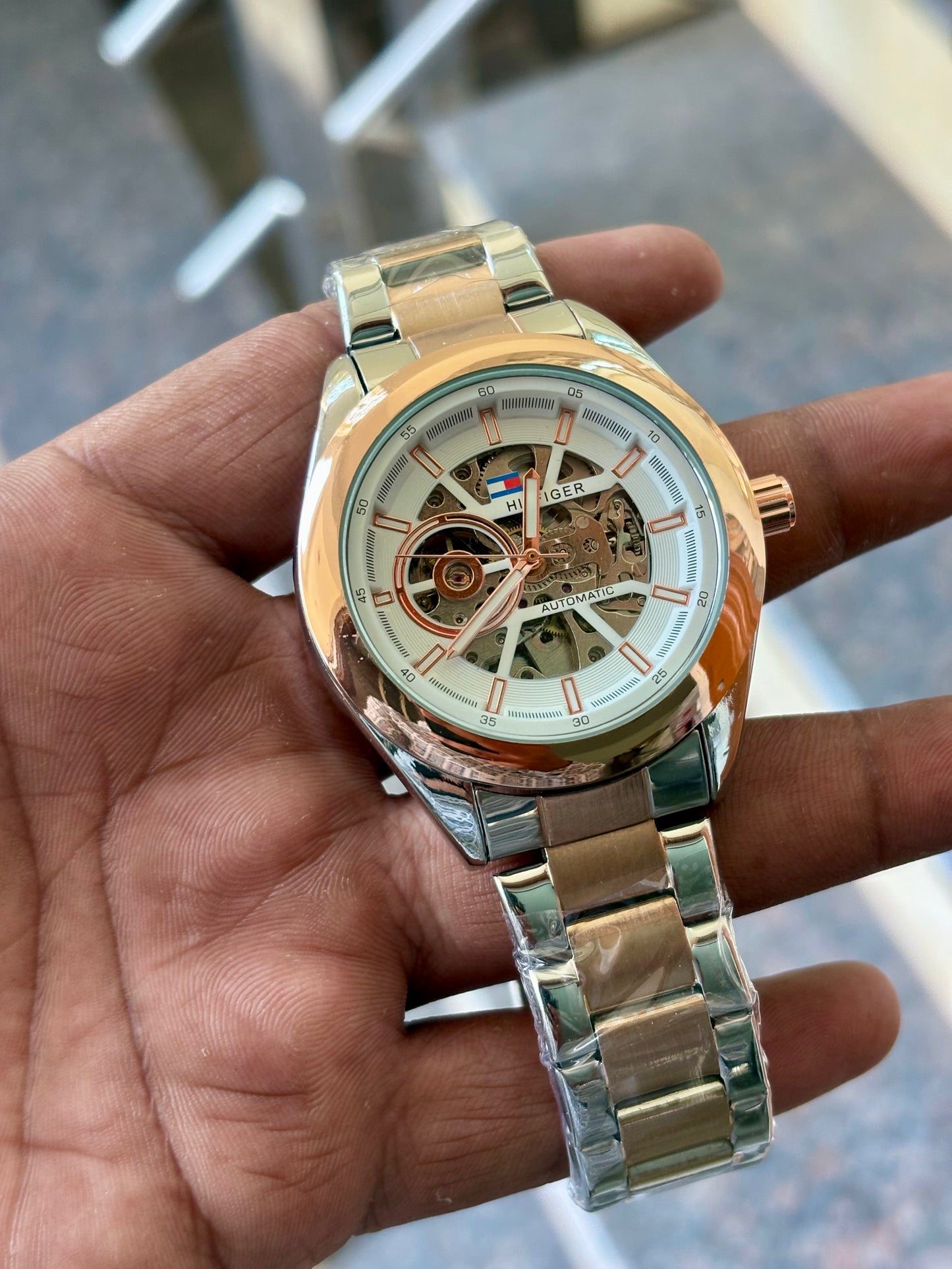 tommy Hilfiger Skeleton Automatic (43mm series)
