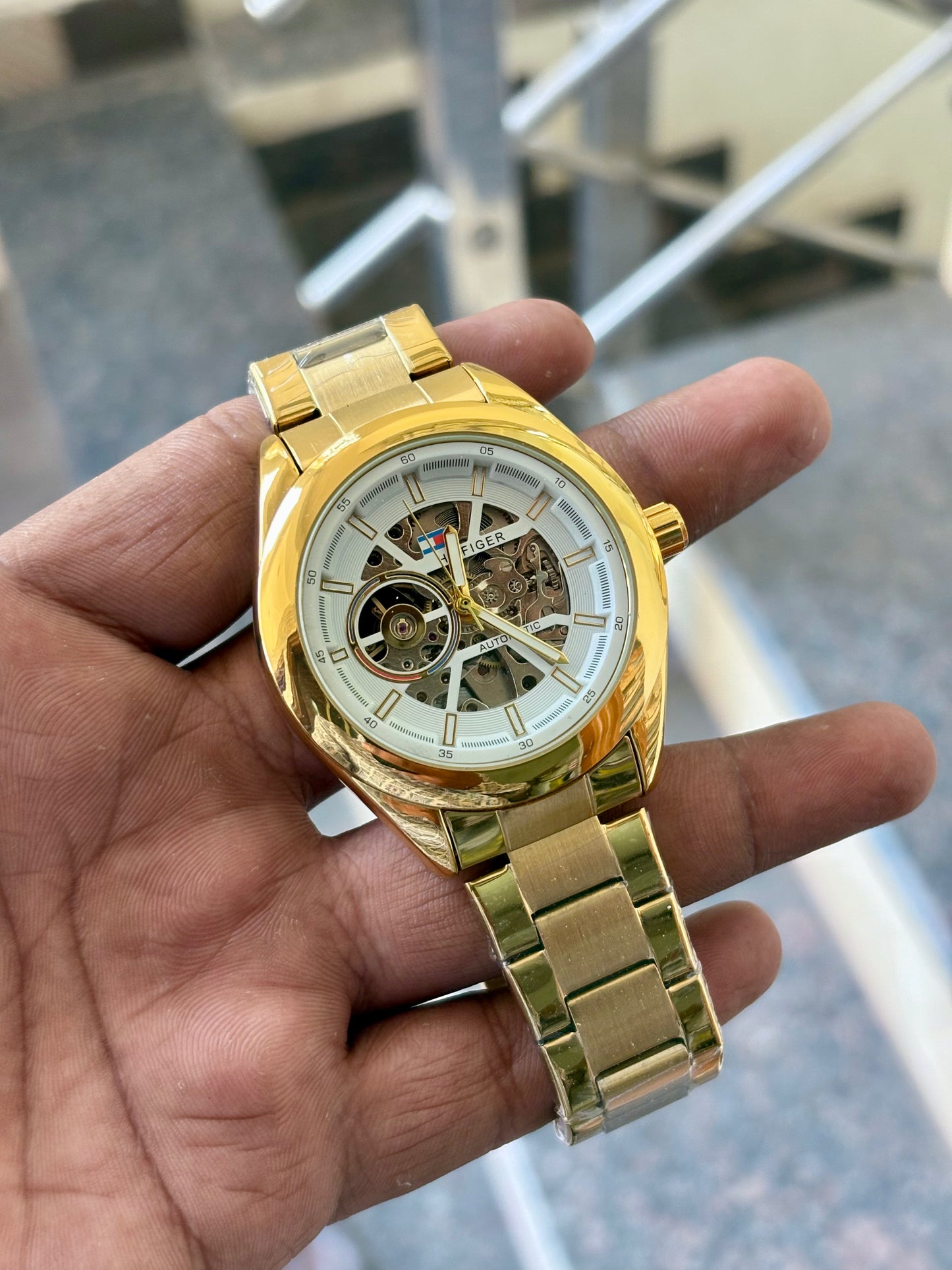 tommy Hilfiger Skeleton Automatic (43mm series)