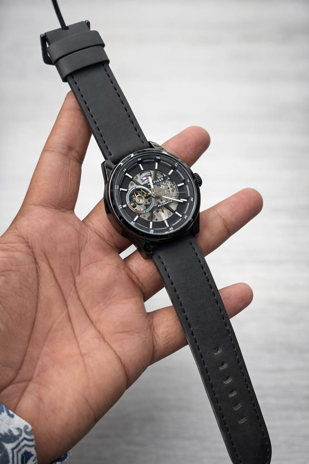 Tommy Hilfiger Automatic Skeleton Watch