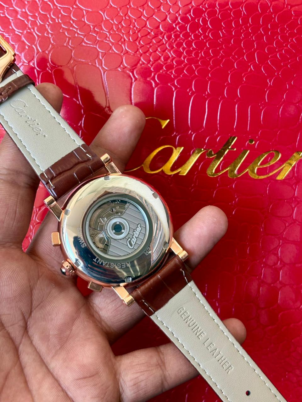 luxury multi-complication design from Cartier