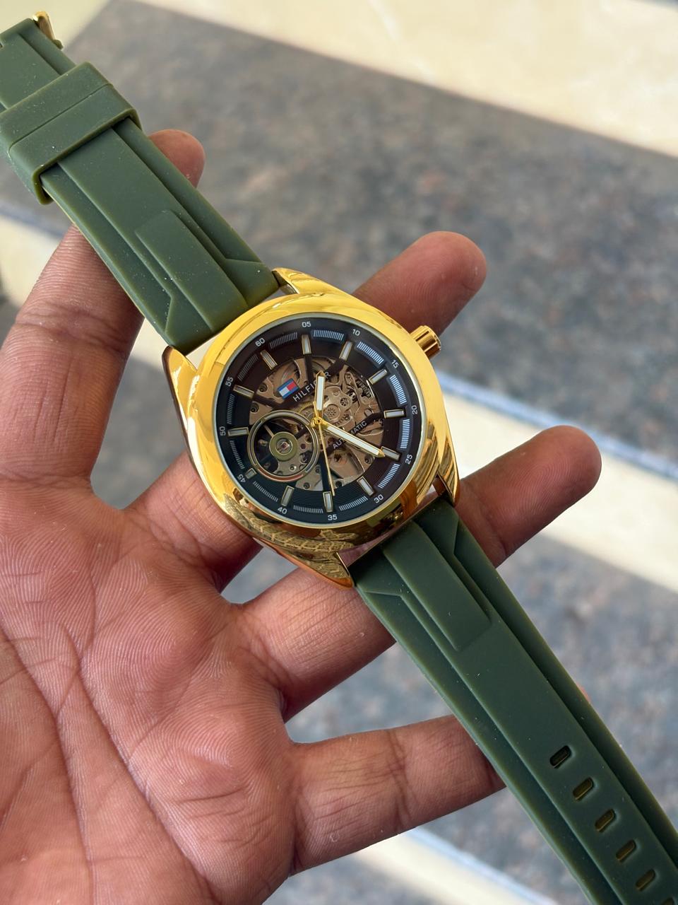 Tommy Hilfiger (silicone / rubber strap)