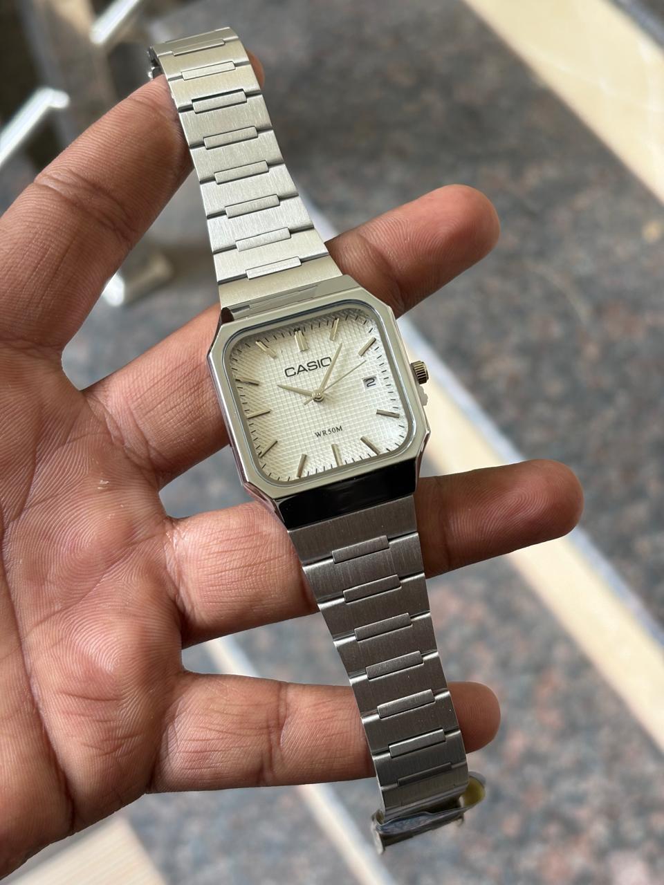 Casio analog dress watch