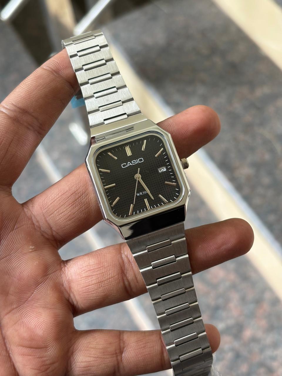 Casio analog dress watch