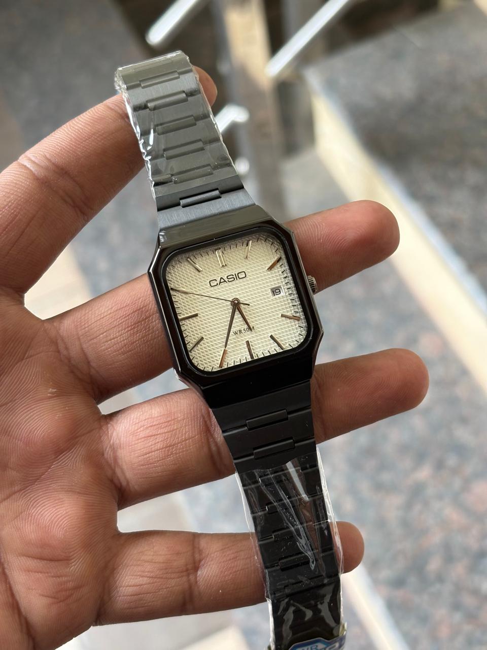 Casio analog dress watch