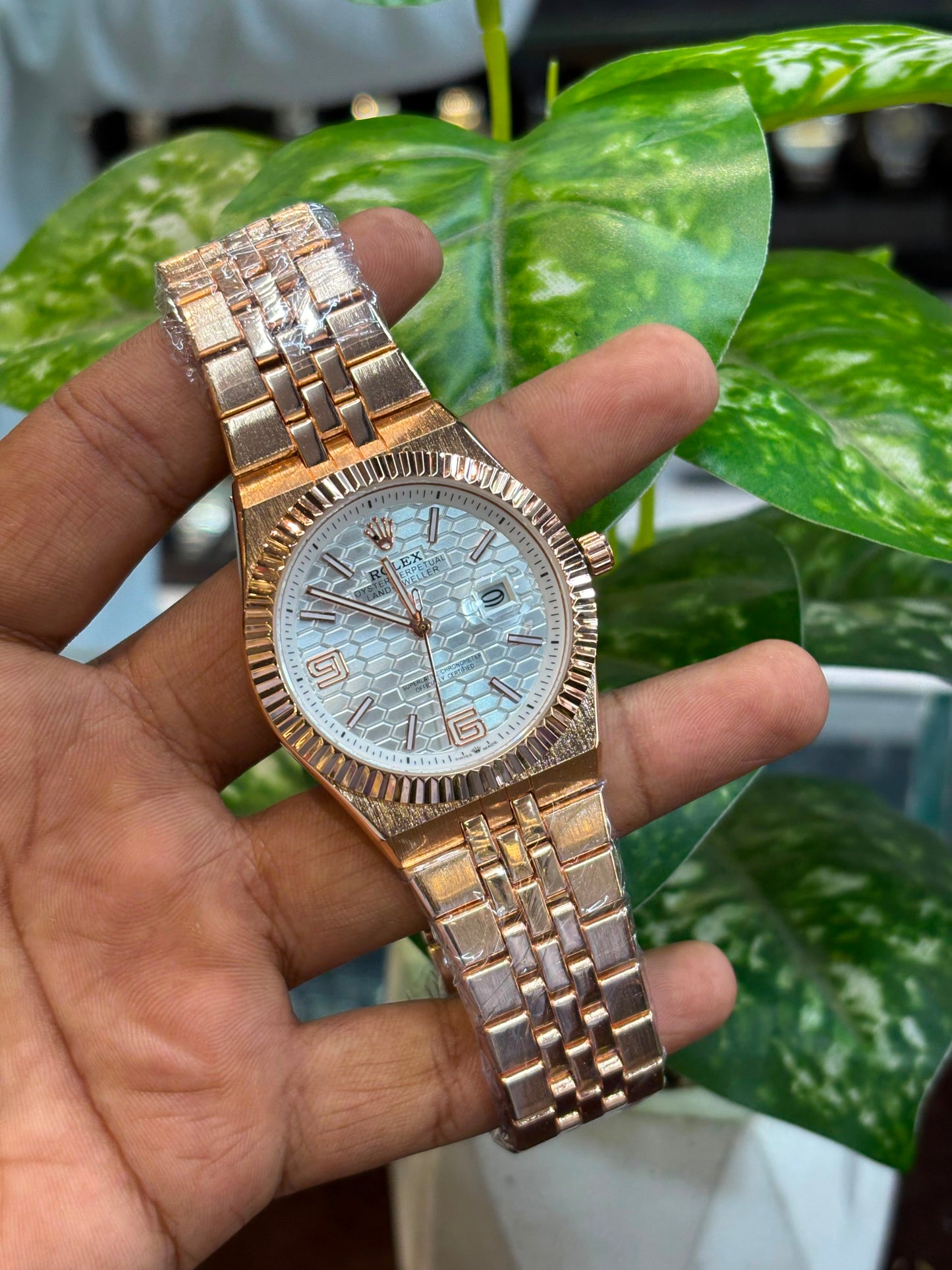 Rolex Oyster Perpetual Land-Dweller-inspired