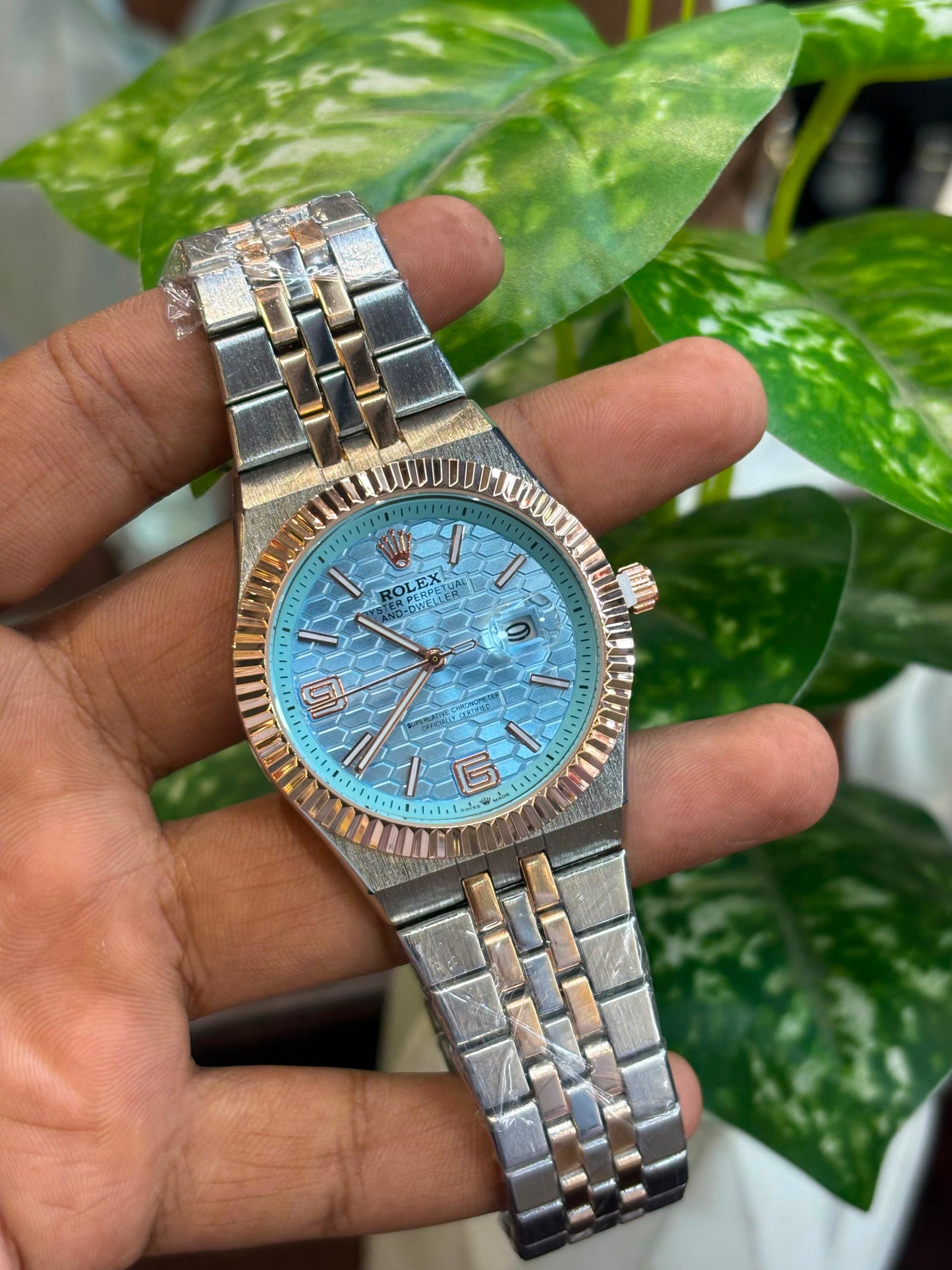 Rolex Oyster Perpetual Land-Dweller-inspired