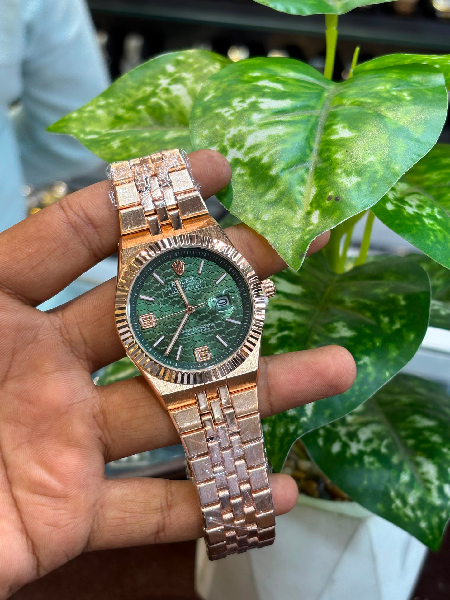 Rolex Oyster Perpetual Land-Dweller-inspired