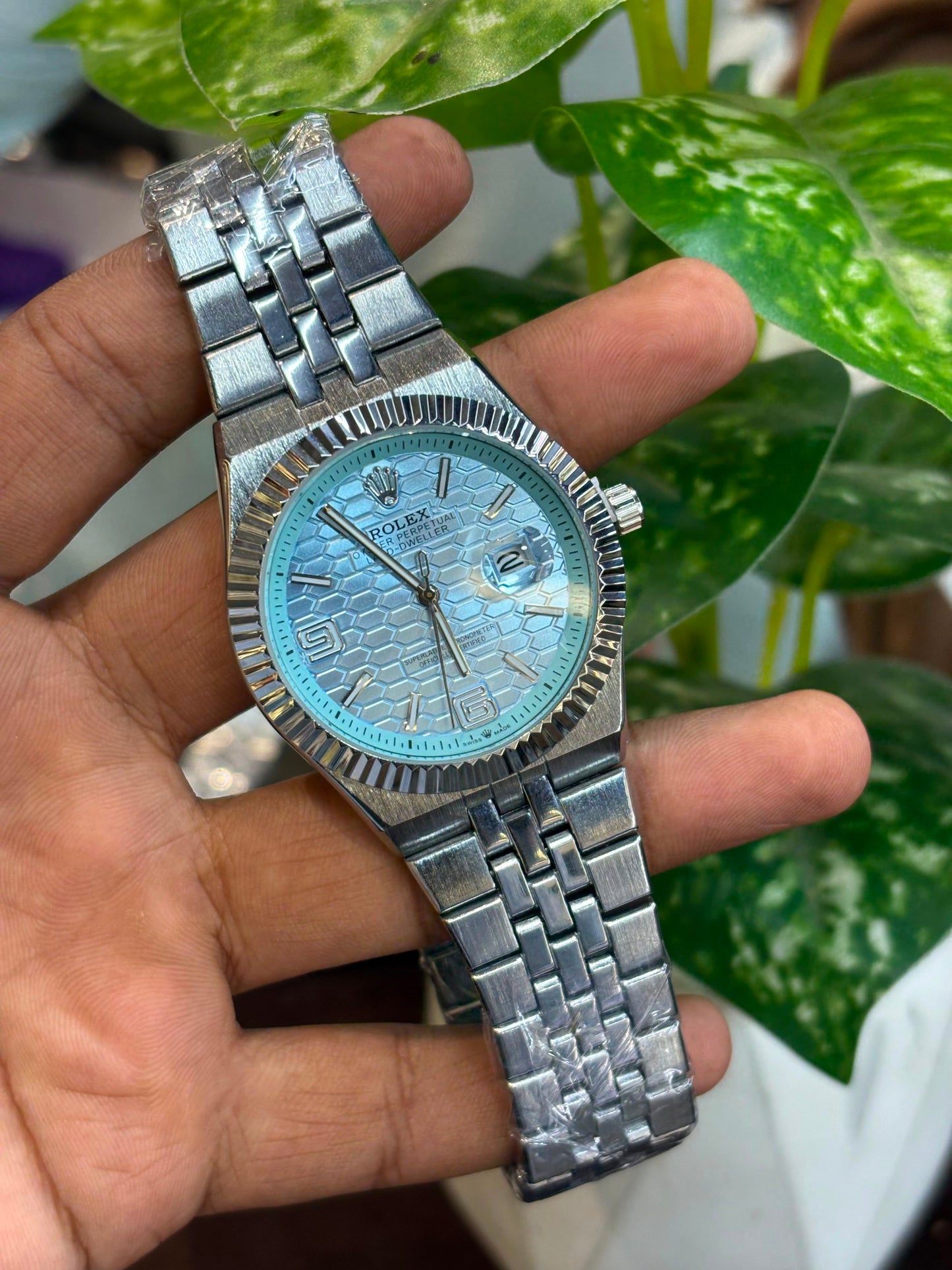 Rolex Oyster Perpetual Land-Dweller-inspired